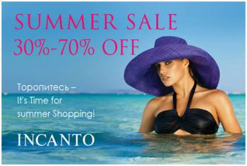 Summer sale  "INCANTO". 