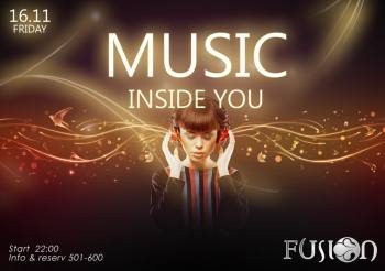 16 NVMBR - MUSIC INSIDE YOU - FUSION 