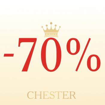 SALE 70%  "CHESTER". 