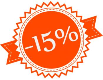  15%     ! 
