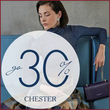 � CHESTER ������� ������: �������� ������ �� 30% ������