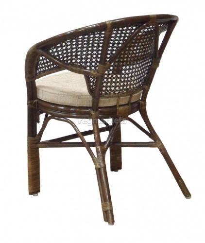 Кресло для отдыха плетеное из ротанга "Пеланги", город Рязань