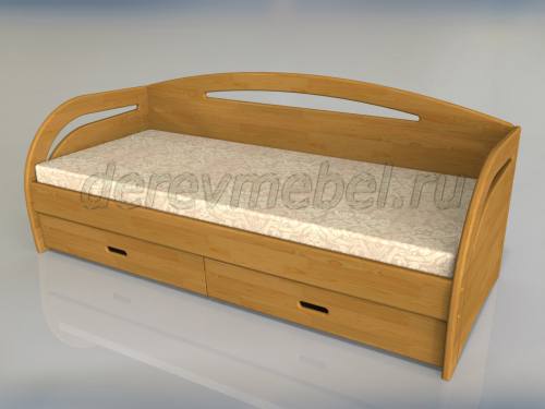 Кровать-диван с выдвижными ящиками Мега-2, город Рязань
