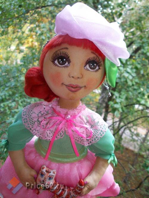 Авторская кукла "Мэри Роуз - цветочная девочка", город Рязань
